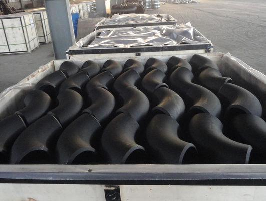 Le bout de 4 pouces à 72 pouces a soudé le CS sans couture P265GH du coude ASTM B16.9 de montage de tuyau