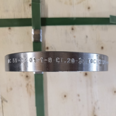 Brides forgées en acier au carbone RTJ Pn100 Ct20 Gost 33259