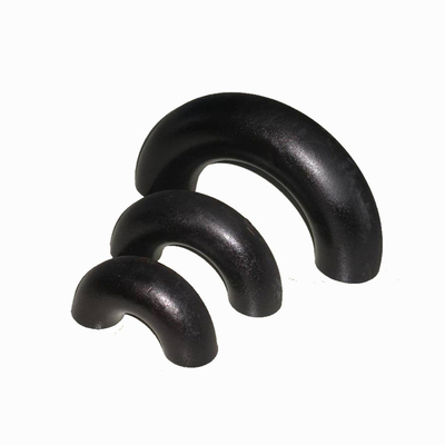 JIS B2311 Sgp raccords de tuyaux de soudage en acier au carbone à coude sans soudure DN15