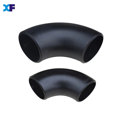 Pipe en argent noir équipée de matériaux SGP JIS B2311 avec JIS G3454 STPG370 WP304L