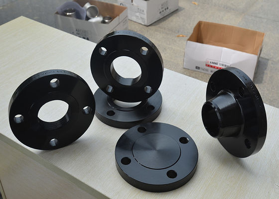 EN1092-1 la bride aveugle TYPE05 DIN2527 PN16 DN200 a forgé l'acier au carbone P250GH P245GH