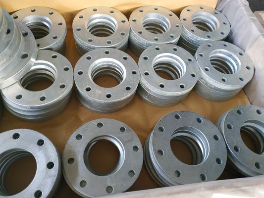 L'acier au carbone C22.8 BRIDENT EN1092-1 et DIN PN16-PN63 BRIDE TYPE13 A FILETÉ la BRIDE