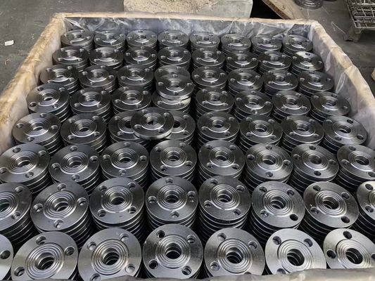 BRIDE EN1092-1 DIN PN6 PN10 PN16 PN25 PN40 TYPE01 D'ACIER AU CARBONE DE DIN2576 DIN2502