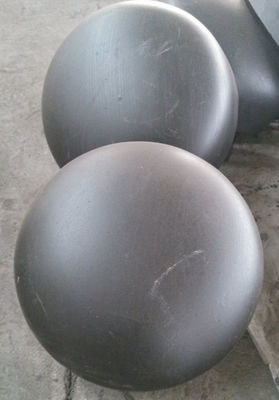 CS solides solubles 304L 316L ASTM A234 WPB chapeau SCH40 SCH80 XS SCH160 de tuyau d'acier de 2 pouces