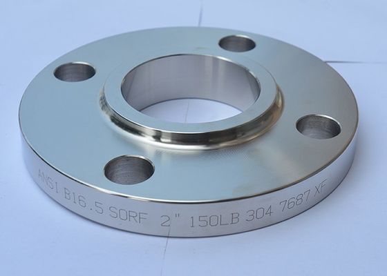 1/2 » à 80&quot; glissement d'acier inoxydable de la bride AVEUGLE 304L 316L d'acier au carbone sur la bride