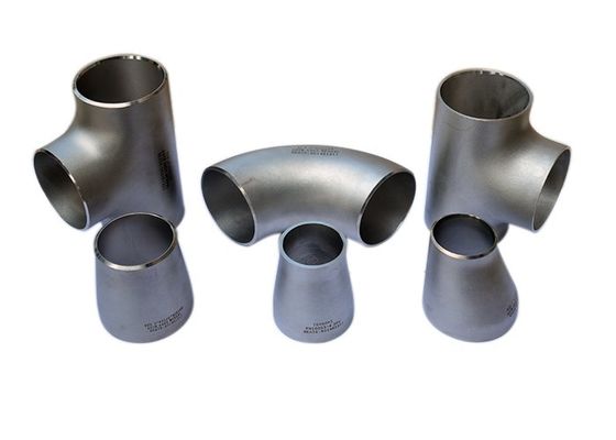 Soudage bout à bout croisé de selle d'ASME B16.9 B16.28 de coude de pièce en t de courbure convenable en acier de réducteur