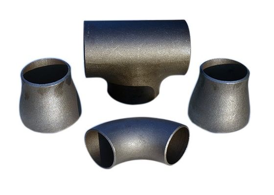 Hot Pushing DIN EN10253 Mild Steel Pipe Fittings Elbow Tee Reducer Cap