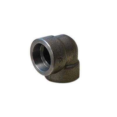 90DEG 45DEG a forgé la pièce en t en acier 3000LB de chapeau de coude du coude ASME B16.11 a fileté le commutateur