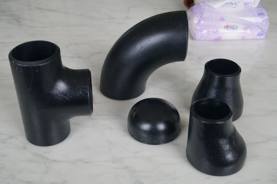 CS solides solubles DN15 à la CCE noire d'escroquerie d'huile de preuve de rouille de réducteur du tuyau d'acier DN2000