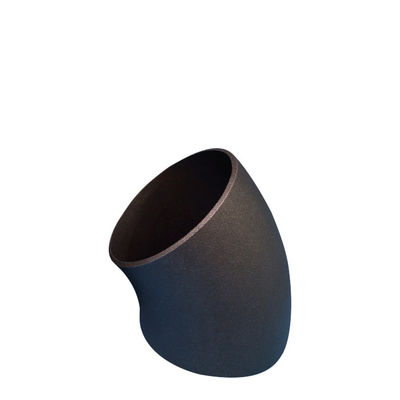 Huile de rouille de noir du chapeau Sch40 Sch80 de réducteur de pièce en t de coude d'Asme B16 9 de montage de tuyau anti
