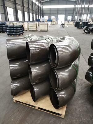 Garnitures de tuyau soudées sans couture de coude d'acier au carbone de JIS 2311 SGP 45 90 180 degrés