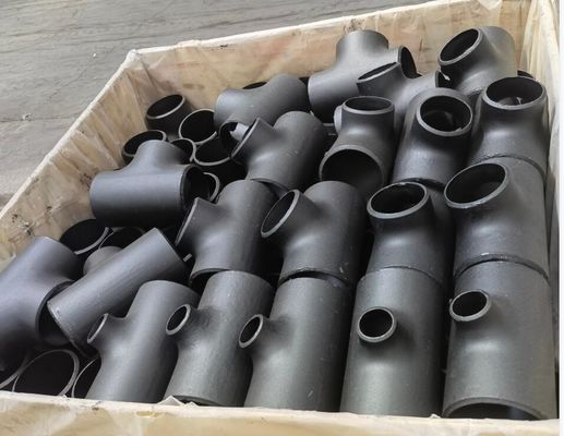En du GOST JIS DIN de la norme ANSI soudée bout à bout ASME de pièce en t de tuyau d'acier au carbone des garnitures Sch20
