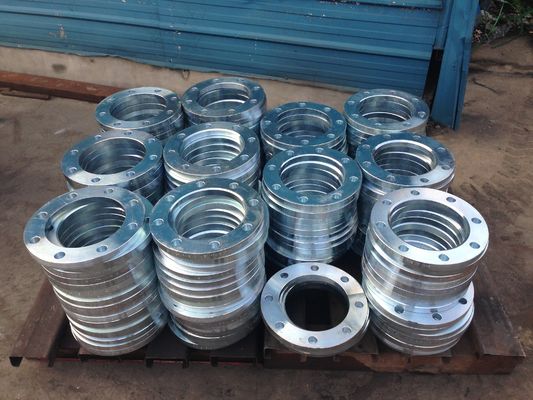 PN10 PN16 S235JR P280GH galvanisent la bride lâche EN1092-1 Type02 DIN2642
