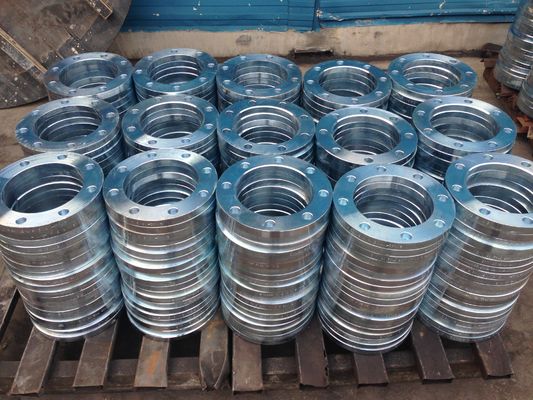 PN10 PN16 S235JR P280GH galvanisent la bride lâche EN1092-1 Type02 DIN2642