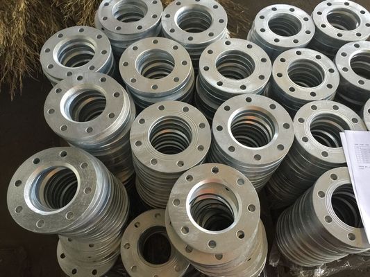 PN10 PN16 S235JR P280GH galvanisent la bride lâche EN1092-1 Type02 DIN2642