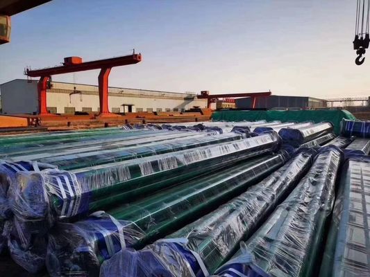 Épaisseur laminée à chaud noire du tuyau d'acier 1mm de la peinture A105 A106