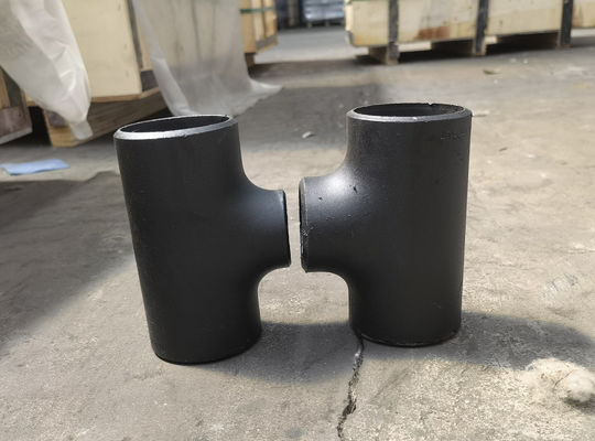 La norme ANSI B16.9 ERW formé par T a fabriqué les garnitures de tuyau SCH10 SCH20 SCH100 SCH120 SCHXXS