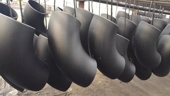 Pipe forgée A234 WPB 45 degrés Lr à coude pour raccordement de conduites
