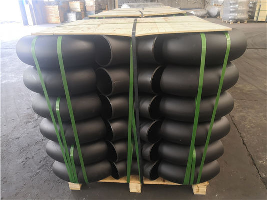 Le bout d'Asme B16.9 B16.28 a soudé le coude des garnitures de tuyau A234 Wpb