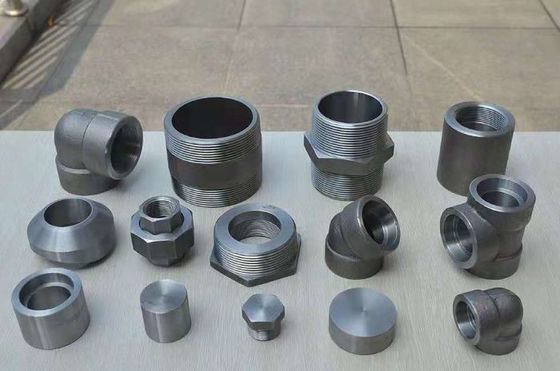 Carbone et garnitures forgées Asme B16.11 1/8&quot; d'acier inoxydable - 4&quot;