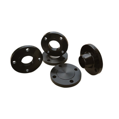 Le glissement de SA/norme ANSI B16.5 d'A105n sur le tuyau bride peinture noire
