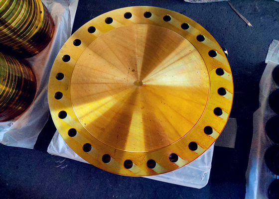 Peinture de jaune d'acier au carbone de bride aveugle de Jis B2220 Jis 10k